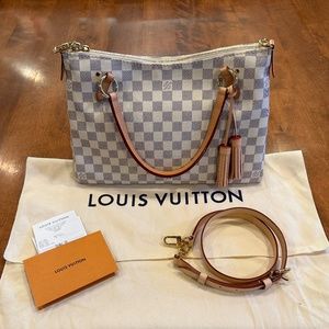 Louis Vuitton Lymington Damier Azur-  Like New!